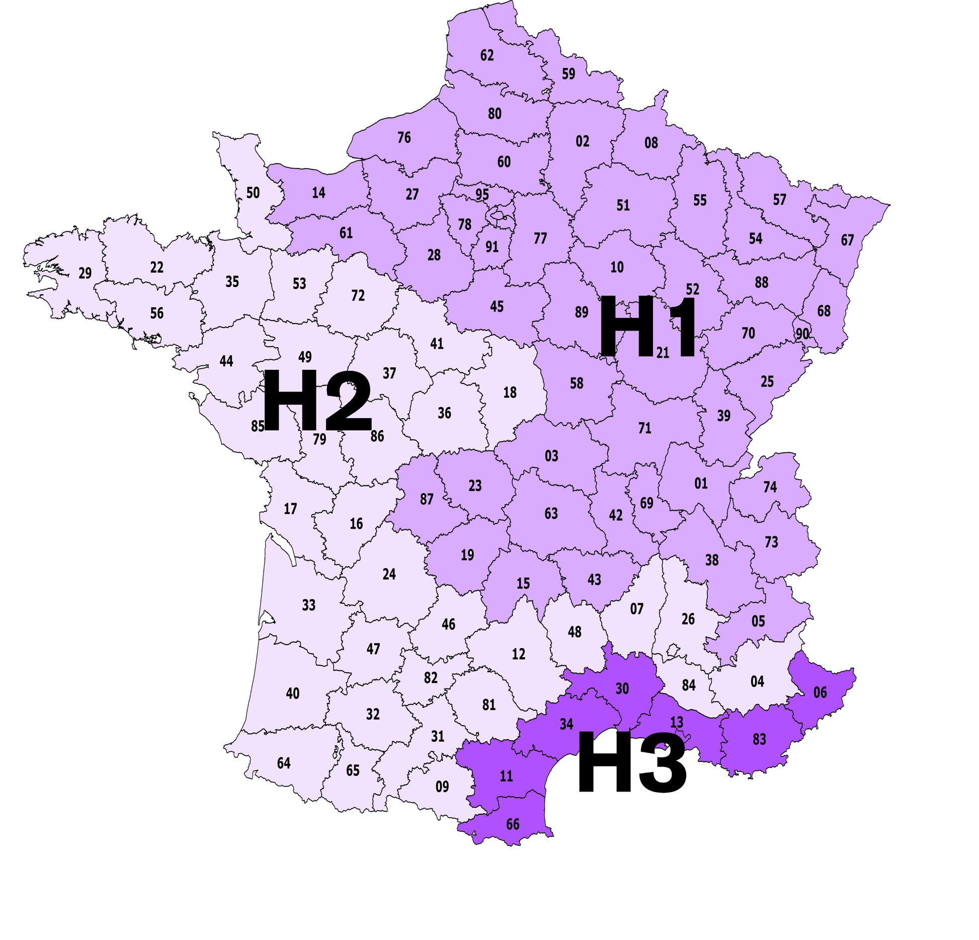 h1 h2 carte